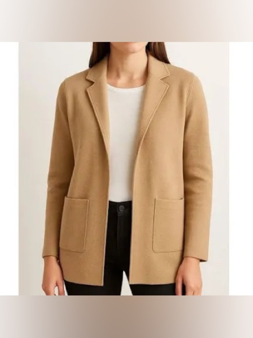 J.Crew 365 Sophie open-front sweater blazer XS